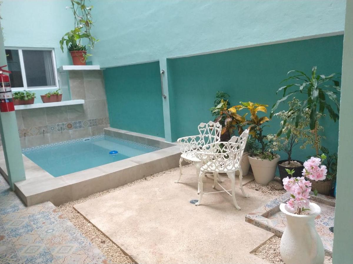 Hotel Pension San Juan Playa del Carmen Bagian luar foto