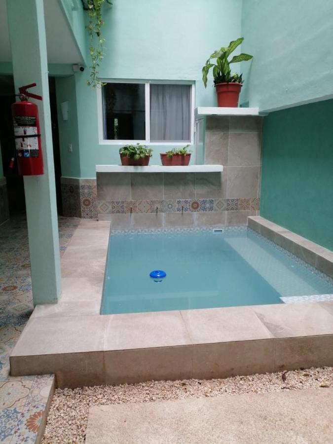 Hotel Pension San Juan Playa del Carmen Bagian luar foto