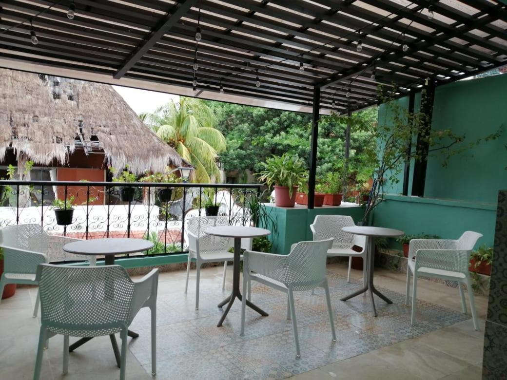 Hotel Pension San Juan Playa del Carmen Bagian luar foto