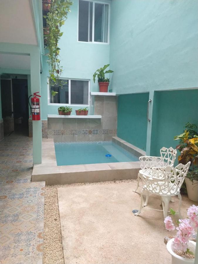 Hotel Pension San Juan Playa del Carmen Bagian luar foto