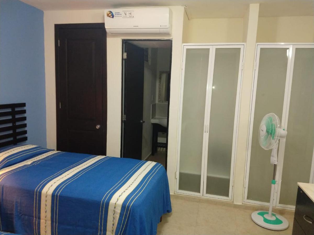 Hotel Pension San Juan Playa del Carmen Bagian luar foto