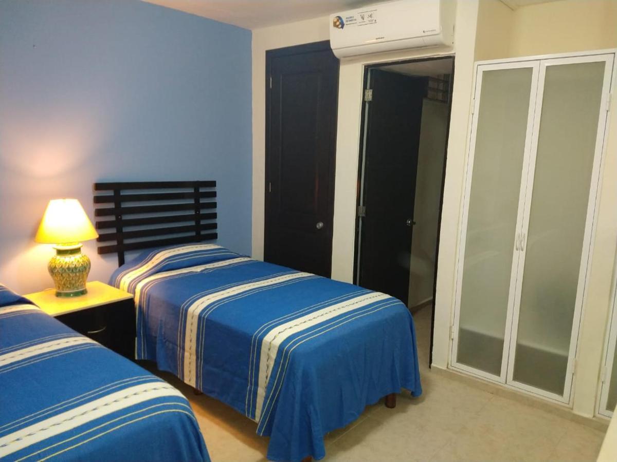 Hotel Pension San Juan Playa del Carmen Bagian luar foto