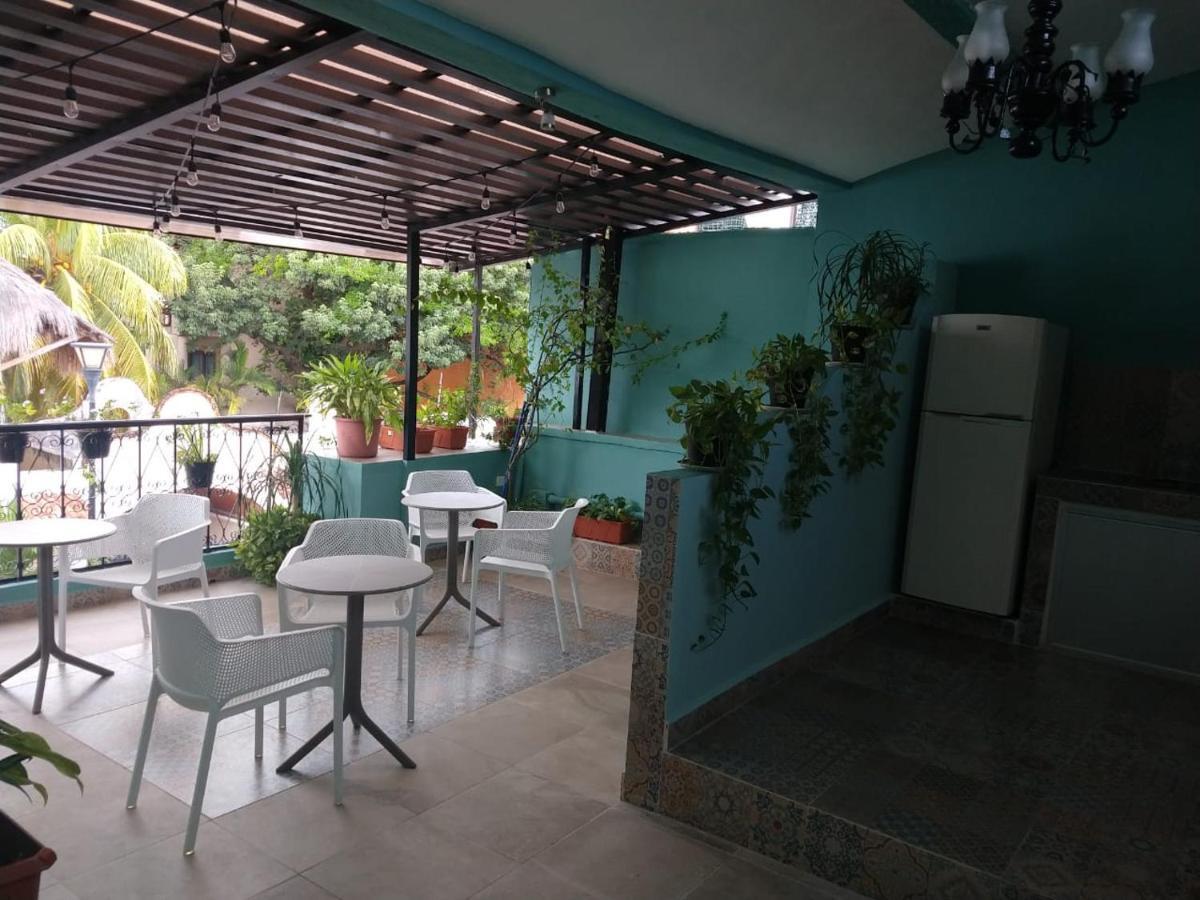 Hotel Pension San Juan Playa del Carmen Bagian luar foto